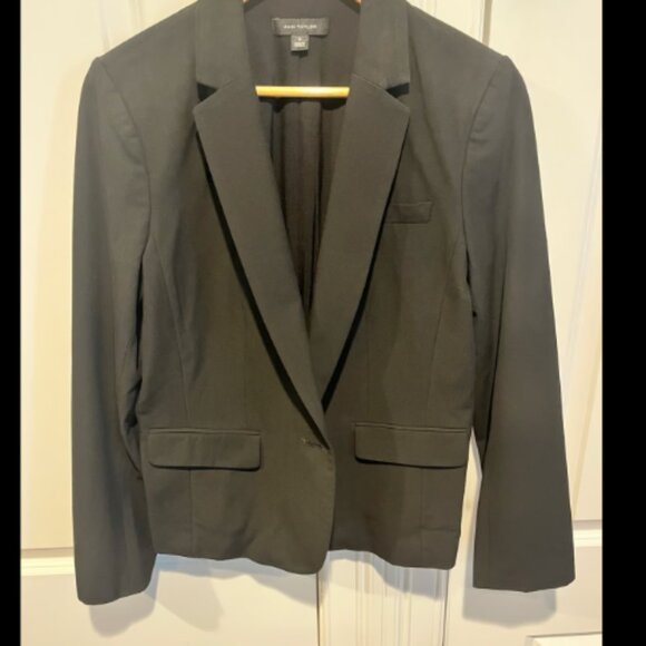 Ann Taylor - Notched One Button Blazer - Picture 3 of 7